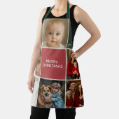 Sage RED Photos collage Christmas new year Schort (Insitu)
