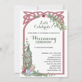 Sage & Roos Kruidenkristal Boeket Baby Wiccaning Kaart