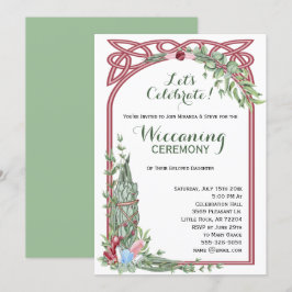 Sage & Roos Kruidenkristal Boeket Baby Wiccaning Kaart