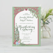 Sage & Roos Kruidenkristal Handfasting Kaart (Staand voorkant)