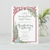 Sage & Roos Kruidenkristal Handfasting Kaart (Staand voorkant)