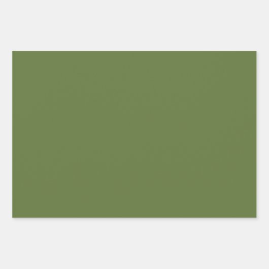 Sage & Rosemary Wrapping Paper Flat Sheet Set of 3 (Voorkant 3)