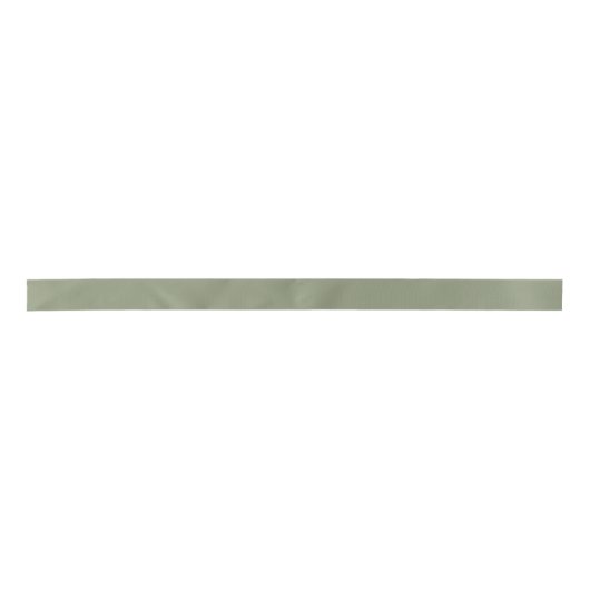 Sage Satin Ribbon Satijnen Lint (Voorkant)
