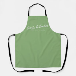 Sage schort met Santa Fe Foodies logo