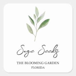 Sage Seeds label