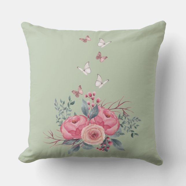 Sage-Sierkussen Kussen (Voorkant)