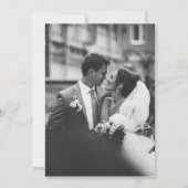 Sage SIMPLE STYLISH WEDDING INVITATIONS Kaart (Achterkant)