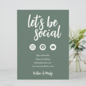 Sage Social Media Small Business teken (Staand voorkant)