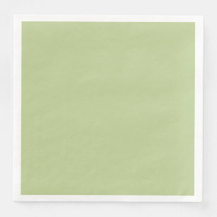 Sage Solid Color past deze aan Servetten