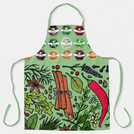 Sage Spices Baking Schort (Voorkant)