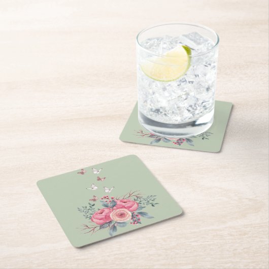 Sage Square Onderzetter Set (Insitu)