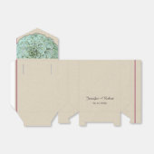 Sage Succulent Bruiloft Favor Box Bedankdoosjes (Uitgevouwen)