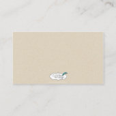 Sage Succulent Trouwplaatskaarten Plaatskaartje (Achterkant)