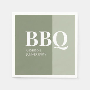 Sage Summer BBQ-feest Servet