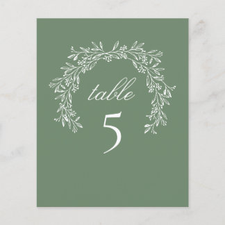 Sage Tafel Luxe Botanische Krans