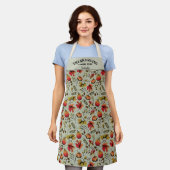 Sage Thanksgiving Koken Squad Herfst Oogst Schort (Gedragen)