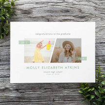 Sage Toen En Nu Twee Foto Afstuderen