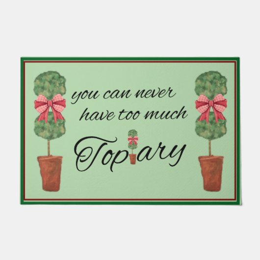 Sage Topiary Topiaries Deurmat (Voorkant)