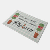 Sage Topiary Topiaries Deurmat (Schuin)