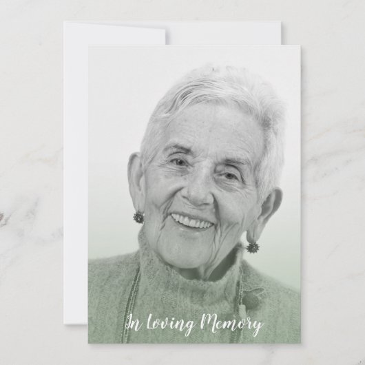 Sage Trendy Transparency Effect Funeral Dear Ones (Voorkant)