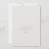 Sage Trouwjurk Vrijgezellenfeest Kaart (Achterkant)