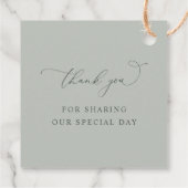 Sage Tuin Cadeau Label Bruiloft Feest Favorieten L (Achterkant)