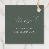 Sage Tuin Cadeau Label Bruiloft Feest Favorieten L (Achterkant)