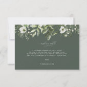 Sage Tuin Gift Aanvraag Bruiloft Behuizing Kaart (Voorkant)