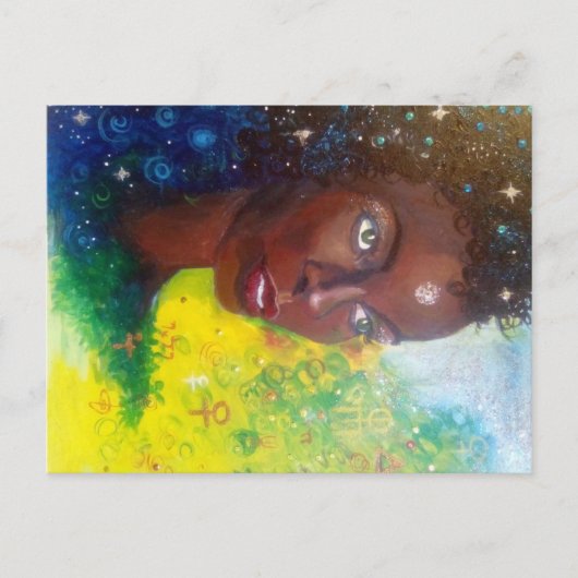 Sage van het Briefkaart Stars-Saraswati (Voorkant)