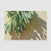 Sage, vers gesneden tissuepapier (Voorkant)