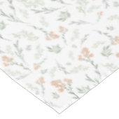 Sage Watercolor Wildflower Floral Tafelkleed (Gekanteld)