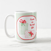 SAGE Waterverf Vakantie Vrienden zijn het beste ca Koffiemok (Links)