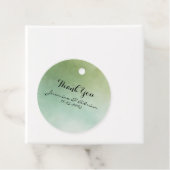 Sage Whisper Botanical  Bedankjes Labels (In situ)