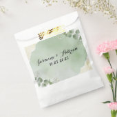 Sage Whisper Botanical Bedankzakje (Gezegeld)