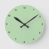 Sage Whisper Ronde Klok (Voorkant)