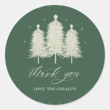 Sage White Christmas Trees Holiday Dank u