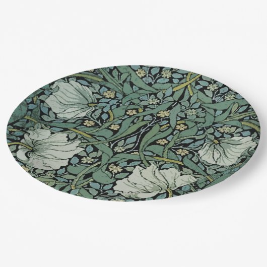 Sage William Morris Papieren Bordje (Gekanteld)