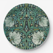 Sage William Morris Papieren Bordje (Voorkant)