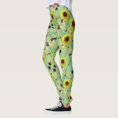 Sage Zonnebloem Dragenfly Leggings (Links)