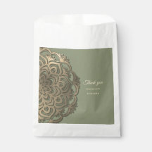 Sagegroen en gouden bruiloft met elegante luxe