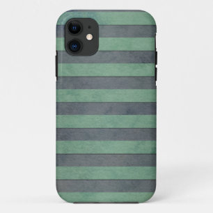 Sagegroen en heidegrijs strepenpatroon Case-Mate iPhone case