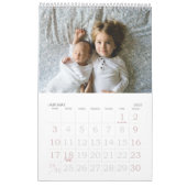 Sagegroene bladkalender 2025 fotokalender kalender (Jan 2027)