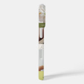 Sagegroene bloemige mooie trendy telefoonhoes Case-Mate iPhone case (Achterkant / Rechts)