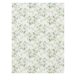 Sagegroene Engelse Chintz Tafelkleed, Koolroos Tafelkleed
