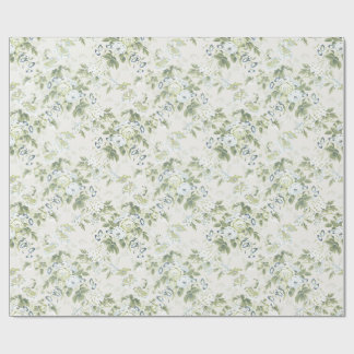 Sagegroene Engelse Chintz-verpakkings papier, kool Cadeaupapier