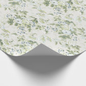 Sagegroene Engelse Chintz-verpakkings papier, kool Cadeaupapier (Hoek)