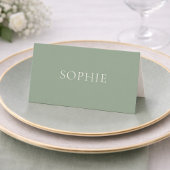 Sagegroene Huwelijksplaatskaart Kaart