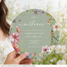 Sagegroene Love in Bloom Bloemen Bruiloftsborrel