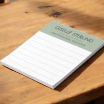 Sagegroene Minimale Professionele Moderne Zakelijk