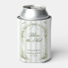 Sagegroene Nesting Party Baby Shower Blikjeskoeler